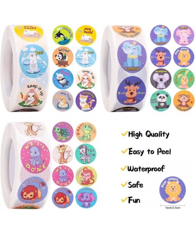 Lots of Stickers - 100 Teacher Stickers Sheets + 4 Rolls of Motivational Stickers + 40 Sheets of Stickers for Kids + 20 Puffy...