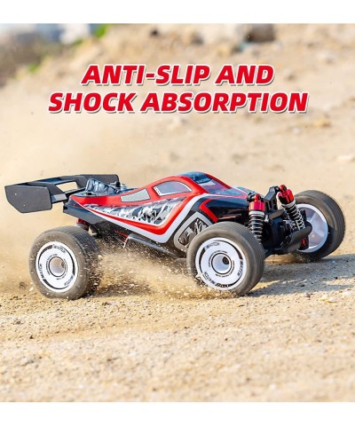 High Speed rc car 50 km/h 4WD rc car 1/16 Scale Off Road rc Truck with Two Rechargeable Waterproof Batteries Suitable for Boy...