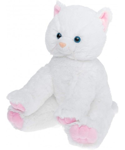 Record Your Own Plush 16 Inch Happy White Cat - Ready To Love In a Few Easy Steps $53.57 Stuffed Animals & Teddy Bears