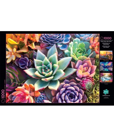 Simple Succulent - 1000 Piece Jigsaw Puzzle $17.62 Jigsaw Puzzles