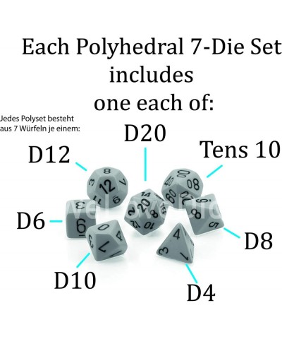 Polyhedral 7-Die Set - Borealis Royal Purple/Gold with Luminary 27587 (CHX27587) $17.45 Game Accessories