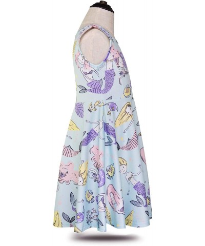 Matching Dolls & Girls Dress Unicorn Mermaid Butterfly Sleeveless Dresses for Kids 18" Doll Clothes $30.22 Doll Accessories