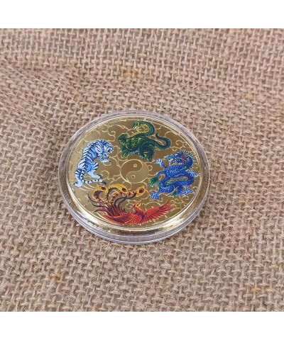 Ancient Mythical Creatures I Ching Tai Chi Lucky Coin Lottery Ticket Scratcher Tool Lucky Charms Challenge Coin $22.08 Novelt...