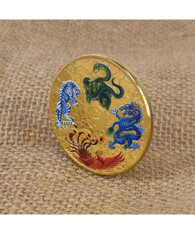 Ancient Mythical Creatures I Ching Tai Chi Lucky Coin Lottery Ticket Scratcher Tool Lucky Charms Challenge Coin $22.08 Novelt...