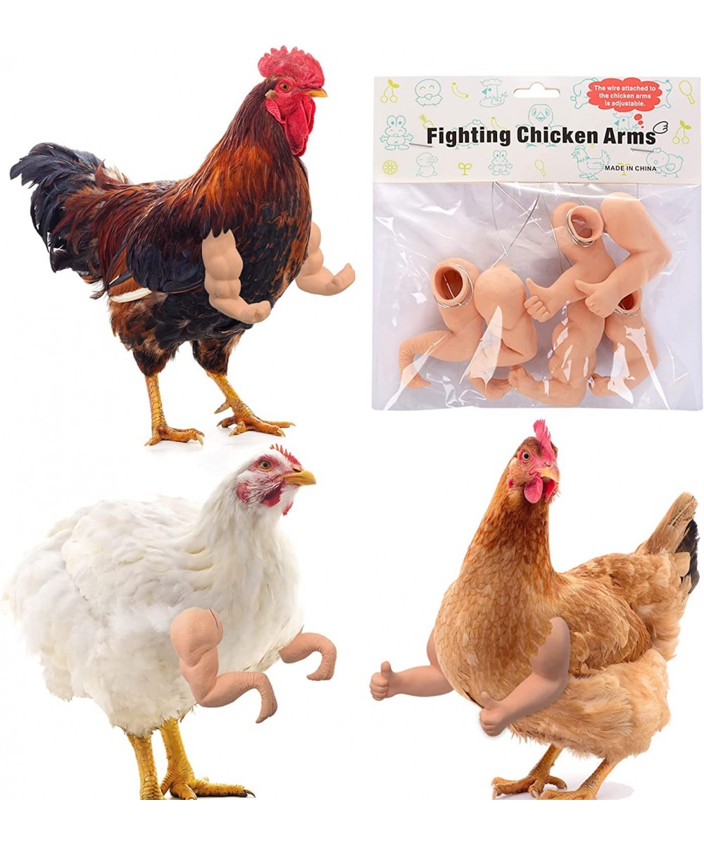 3 Pairs Chicken Toys Include Strong Muscle arms Thumb up arms and T-Rex Chicken arms to Put on Chickens $29.56 Gags & Practic...