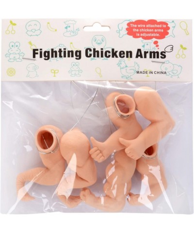 3 Pairs Chicken Toys Include Strong Muscle arms Thumb up arms and T-Rex Chicken arms to Put on Chickens $29.56 Gags & Practic...