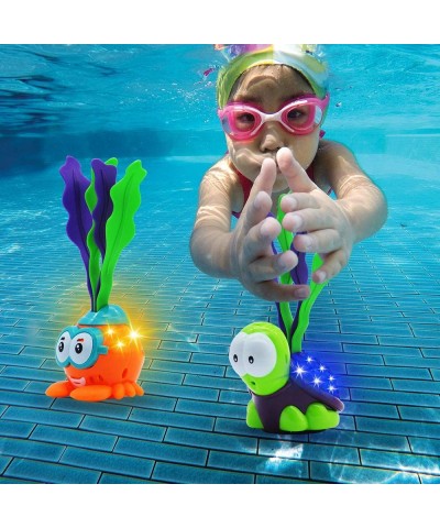 Light-up Diving Pool Toys Set Includes 3 Diving Toy Animals $23.24 Swimming Pool & Outdoor Water Toys