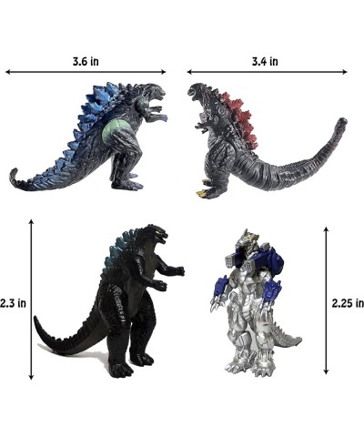 Godzilla Dinosaur Toys King of The Monsters Movable Joint Action Figures Mini Mothra Imago Shin Burning Heisei Mecha Ghidorah...