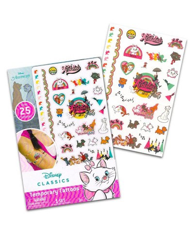 Disney Cats and Dogs Party Favors for Kids Bundle ~ Over 100 Pcs Disney Temporary Tattoos Featuring 101 Dalmatians Lady and t...