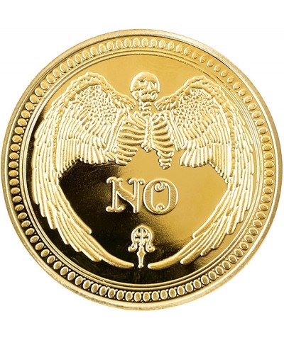 Yes No Challenge Coin Decision Maker Coin&Collector's Medallion Souvenir-Perfect Divination Flip Coin Gift Party Game(Gold) $...