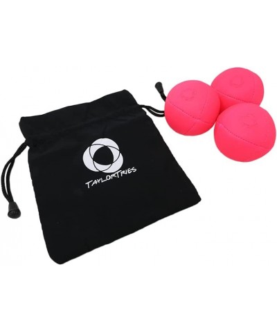 Taylor Tries Signature Pro Series Juggling Balls- Professional 8 Panel Ball with Drawstring Carry Bag - 110 Grams 67mm - Set ...