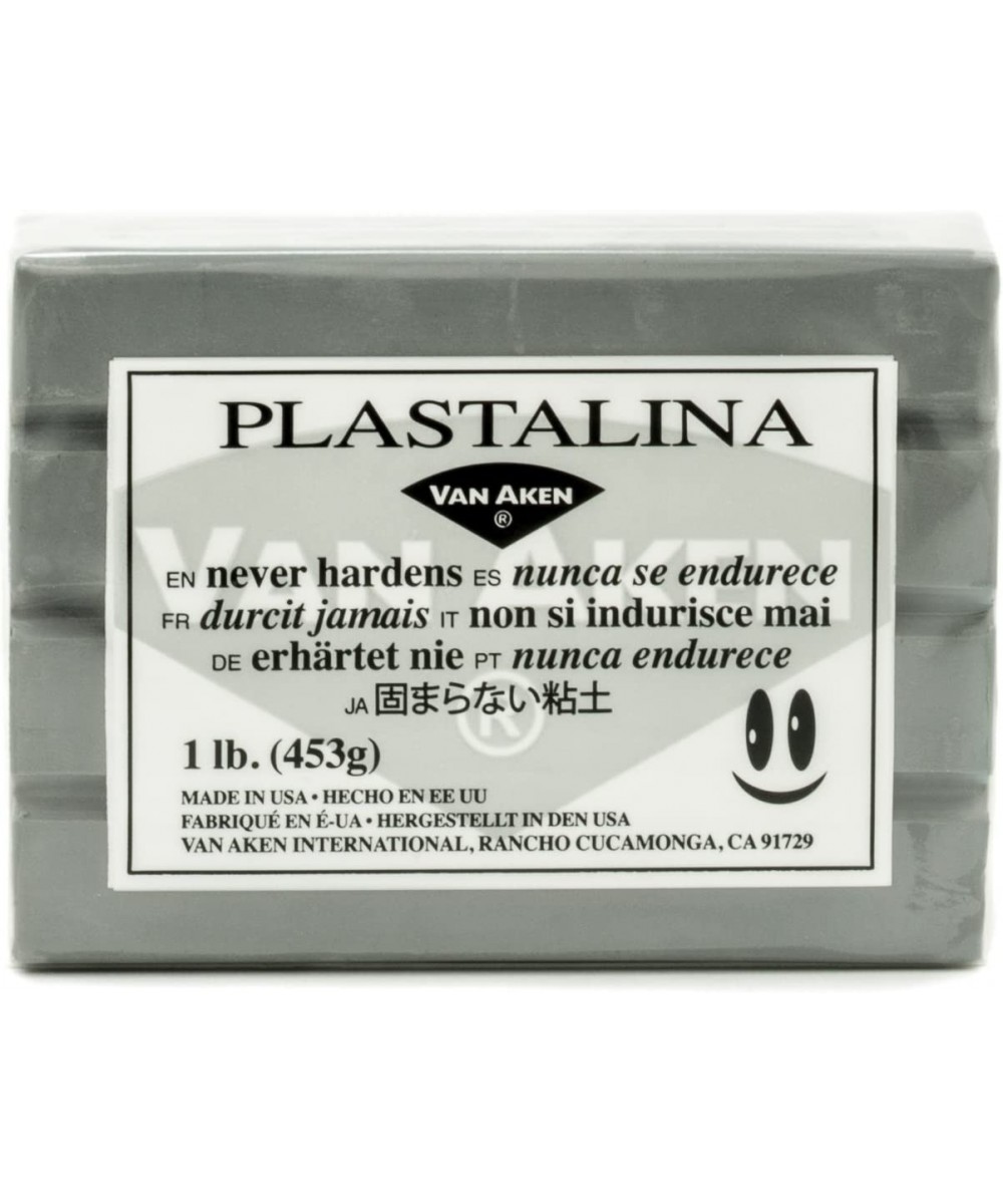 Van Aken Plastalina Modeling Clay - Gray 1 lb Modeling Clay $20.40 Kids' Art Clay & Dough