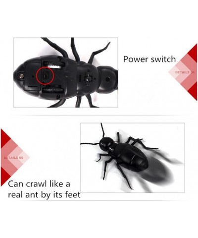 Infrared Remote Control Mock Fake Big Ant RC Toy Prank Reptile Insects Joke Scary Trick Bugs for Halloween Party $32.08 Gags ...