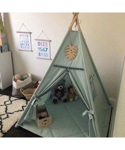 Teepee Tent for Kids Cotton Canvas Teepee Tent Foldable w/ Hairball & Window Kids Play Tent for Outdoor & Indoor $85.27 Kids'...