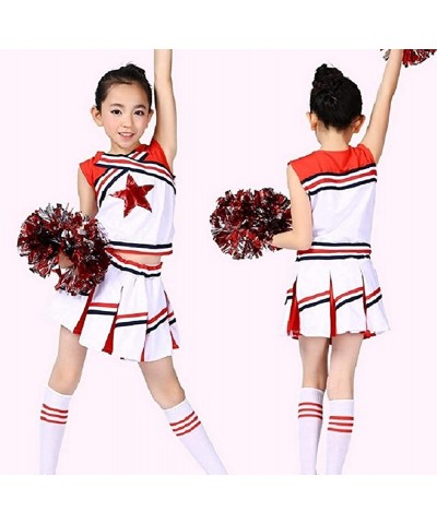 Girls Cheerleader Uniform Outfit Cheerleading Costume Fun Varsity Brand Youth Red White $49.40 Kids' Costumes