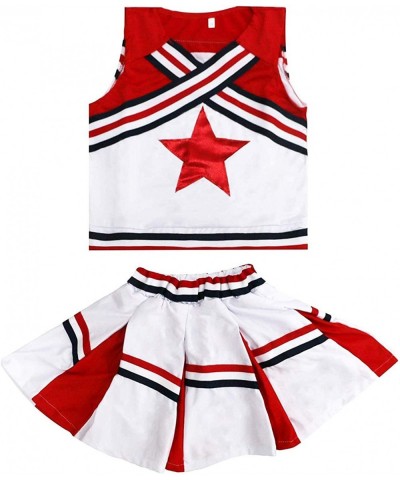 Girls Cheerleader Uniform Outfit Cheerleading Costume Fun Varsity Brand Youth Red White $49.40 Kids' Costumes