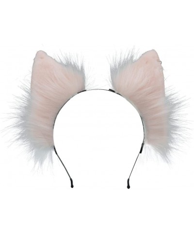 Animal Cosplay Ears Fox Cat Ears Chain Punk Cross Cat Ears Headbands (Chain Pink) $33.91 Kids' Dress-Up Accessories