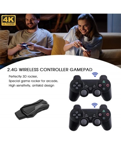 Retro Game Console Wireless Handheld Game Console 10000+ Classic Game Console 2.4G Wireless Controllers 7 Emulator Consoles H...