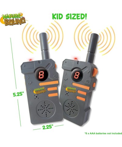 Walkie Talkies for Kids with Up to Two Mile Range and Built in Flashlight 462 mhz Set to Two Belt Clips for Boys and Girls Ag...