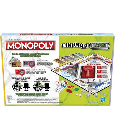 Crooked Cash Board Game for Families and Kids Ages 8 and Up Includes Mr Decoder to Find Fakes Game for 2-6 Players $27.82 Boa...