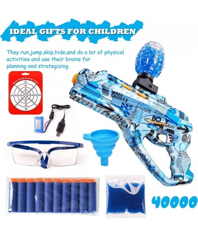 Gel Ball Best Blaster Glowing Pistol Splash Ball Gun for Adults and Kids Orbi Gun Electric 40 000 Water Bead Gel Gun Toy Gift...