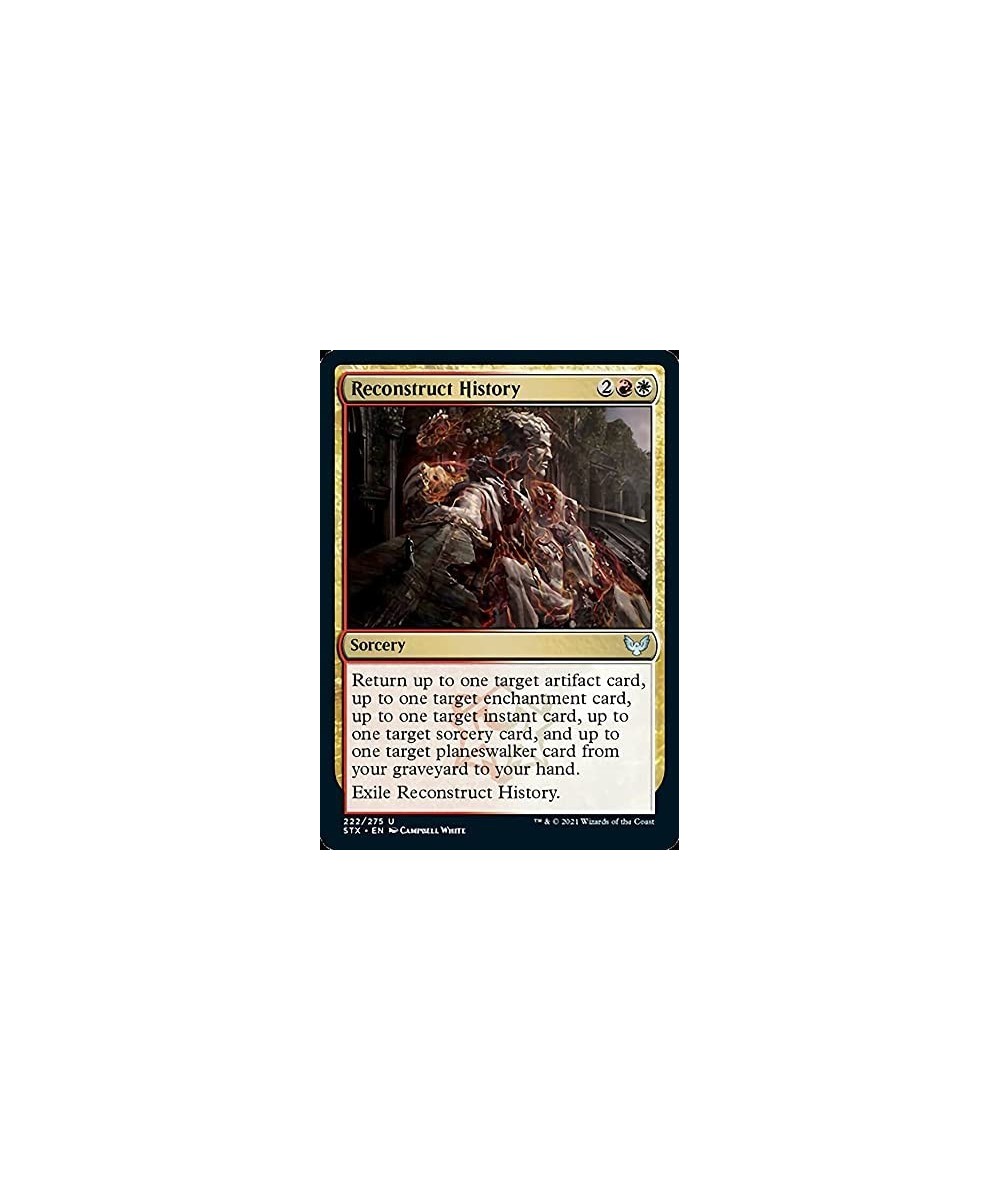 Magic: The Gathering - Reconstruct History (222) - Strixhaven: School of Mages $11.09 Trading Cards & Accessories