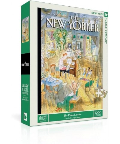 New Yorker The Piano Lesson - 1000 Piece Jigsaw Puzzle $41.71 Jigsaw Puzzles