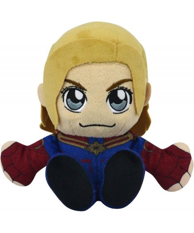 Marvel Captain Marvel 8" Kuricha Sitting Plush - Soft Chibi Inspired Toy $34.64 Plush Figure Toys