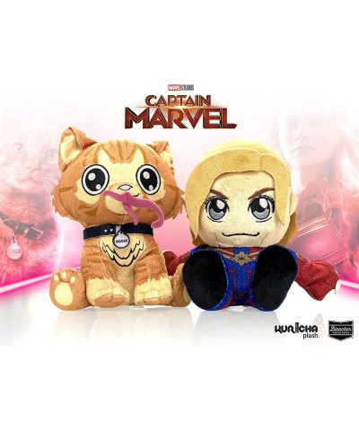 Marvel Captain Marvel 8" Kuricha Sitting Plush - Soft Chibi Inspired Toy $34.64 Plush Figure Toys