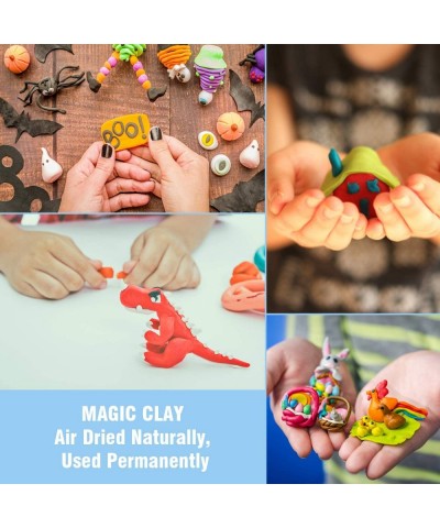 Magic Clay 36 Colors Air Dry Clay for Kids with Clay Tools Set Accessories Play Model Magical Clay for Girls Ages 10-12 $31.5...