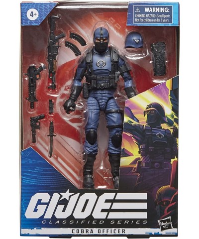 G.I. Joe Classified Series Cobra Officer Action Figure 37 Collectible Premium Toy with Multiple Accessories 6-Inch-Scale Cust...