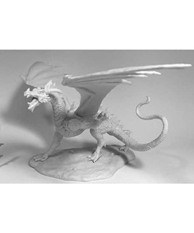 Miniatures Diabolus The Devil Dragon 77545 Bones Unpainted Plastic Figure $48.67 Miniature Novelty Toys