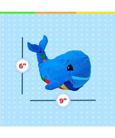 Blu Whale - Develop Motor Skills and Problem Solving - Counting and Color Recognition - Easy Travel Toy - Learning Material P...