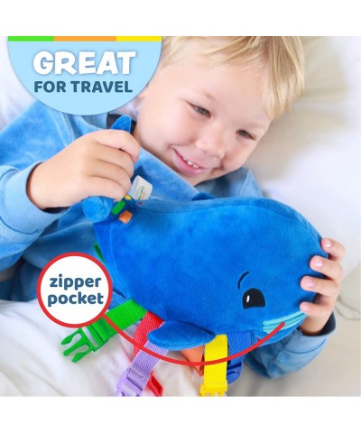 Blu Whale - Develop Motor Skills and Problem Solving - Counting and Color Recognition - Easy Travel Toy - Learning Material P...