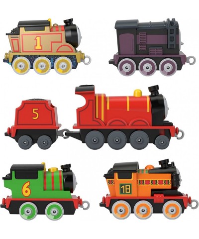 Fisher-Price Thomas Friends of Sodor 5-Pack die-cast push-along toy train engines for preschool kids ages 3 years and older [...