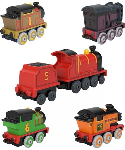 Fisher-Price Thomas Friends of Sodor 5-Pack die-cast push-along toy train engines for preschool kids ages 3 years and older [...