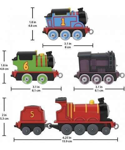 Fisher-Price Thomas Friends of Sodor 5-Pack die-cast push-along toy train engines for preschool kids ages 3 years and older [...