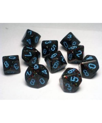 Dice Sets: Blue Stars Speckled - Ten Sided Die d10 Set (10) $18.55 Game Accessories