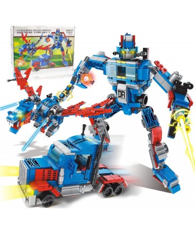 Robot Building Toys for Kids 478 PCS STEM Building Blocks Kit for 6 Years Old Boys Learning Building Bricks Construction Engi...