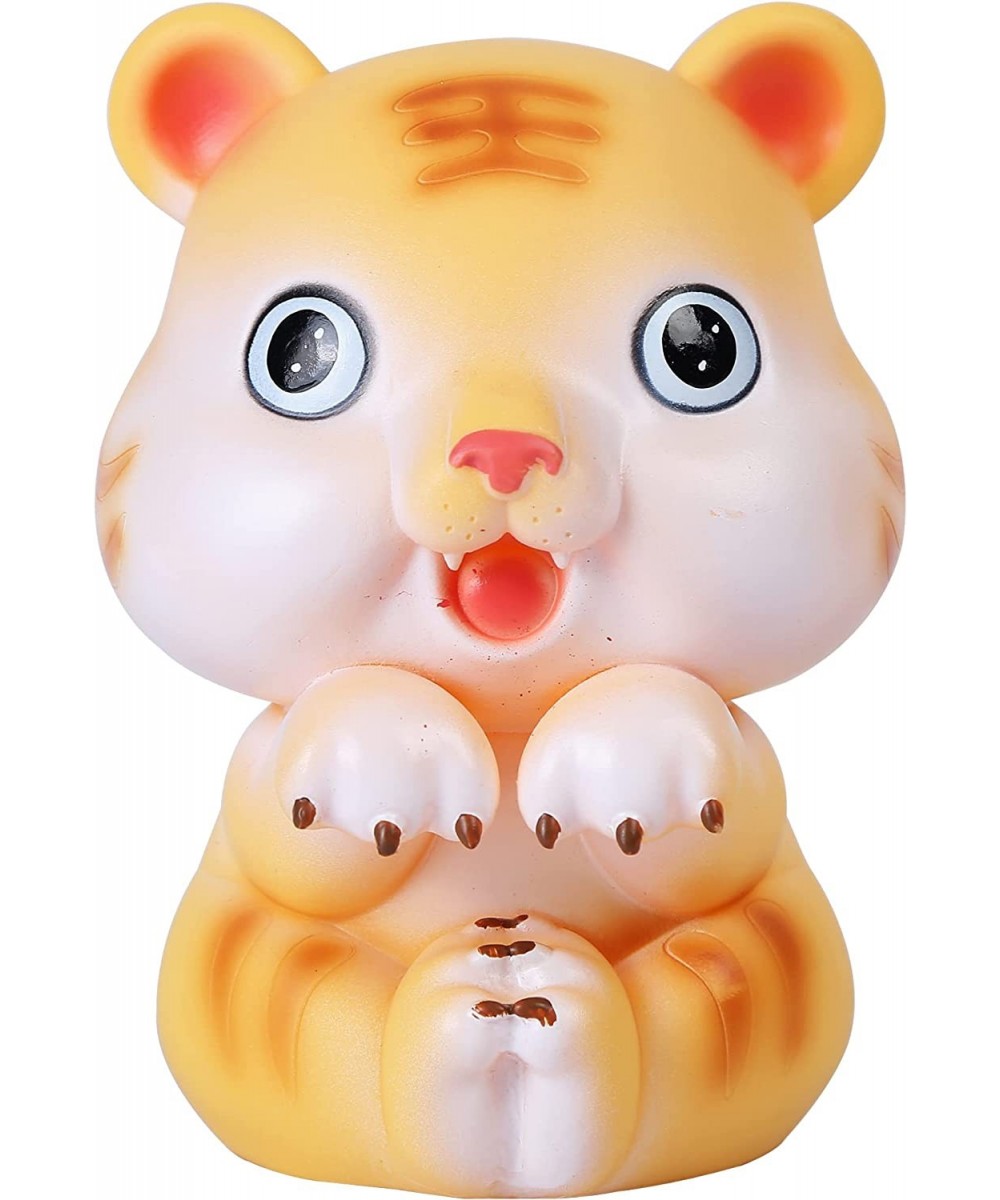 6''H Little Tiger Money Bank Small Size Unbreakable Piggy Bank 2022 Chinese New Year Tiger Money Box Coin Bank Plastic Saving...