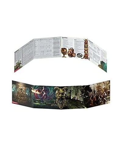 Dungeons & Dragons - "Tomb of Annihilation" DM Screen Black $25.75 Board Games