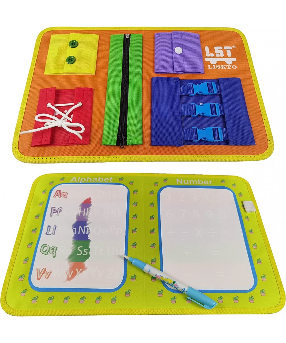 Preschool Early Educational Toy Dress Learning Boards & STEM Educational Learning Toy Busy Board Dress Learning Toys $56.59 E...