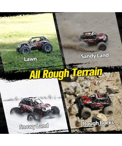 4WD RC Trucks for Adults IPX4 Waterproof RC Cars High Speed Remote Control Cars 4x4 for Boys Girls 1:16 / 36km/h Off Road RC ...