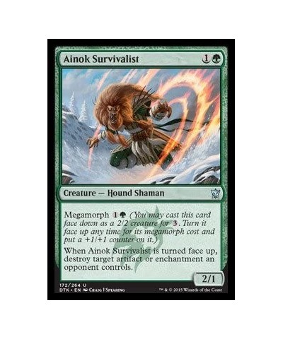 Ainok Survivalist (172/264) - Dragons of Tarkir $9.62 Card Games