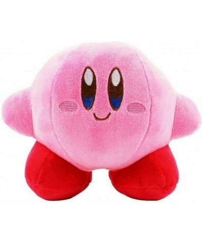 Star Kirby Plush Toy Anime Kawaii Kirby Plush Backpack Pendant 14cm Kirby Pink Doll Birthday Gift for Kids $17.36 Plush Figur...