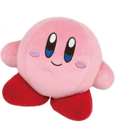 Star Kirby Plush Toy Anime Kawaii Kirby Plush Backpack Pendant 14cm Kirby Pink Doll Birthday Gift for Kids $17.36 Plush Figur...