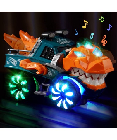 Monster Trucks for Boys Dinosaur Toys for Boys Girls Big Trucks for Toddlers Music Roaring Chomps and Shakes Light Up Monster...