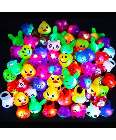 25 Pack Light Up Rings Party Favors Toy for Kids 4-8 Birthday Bag Fillers Treasure Box Toys Carnival Prizes $21.08 Kids' Part...