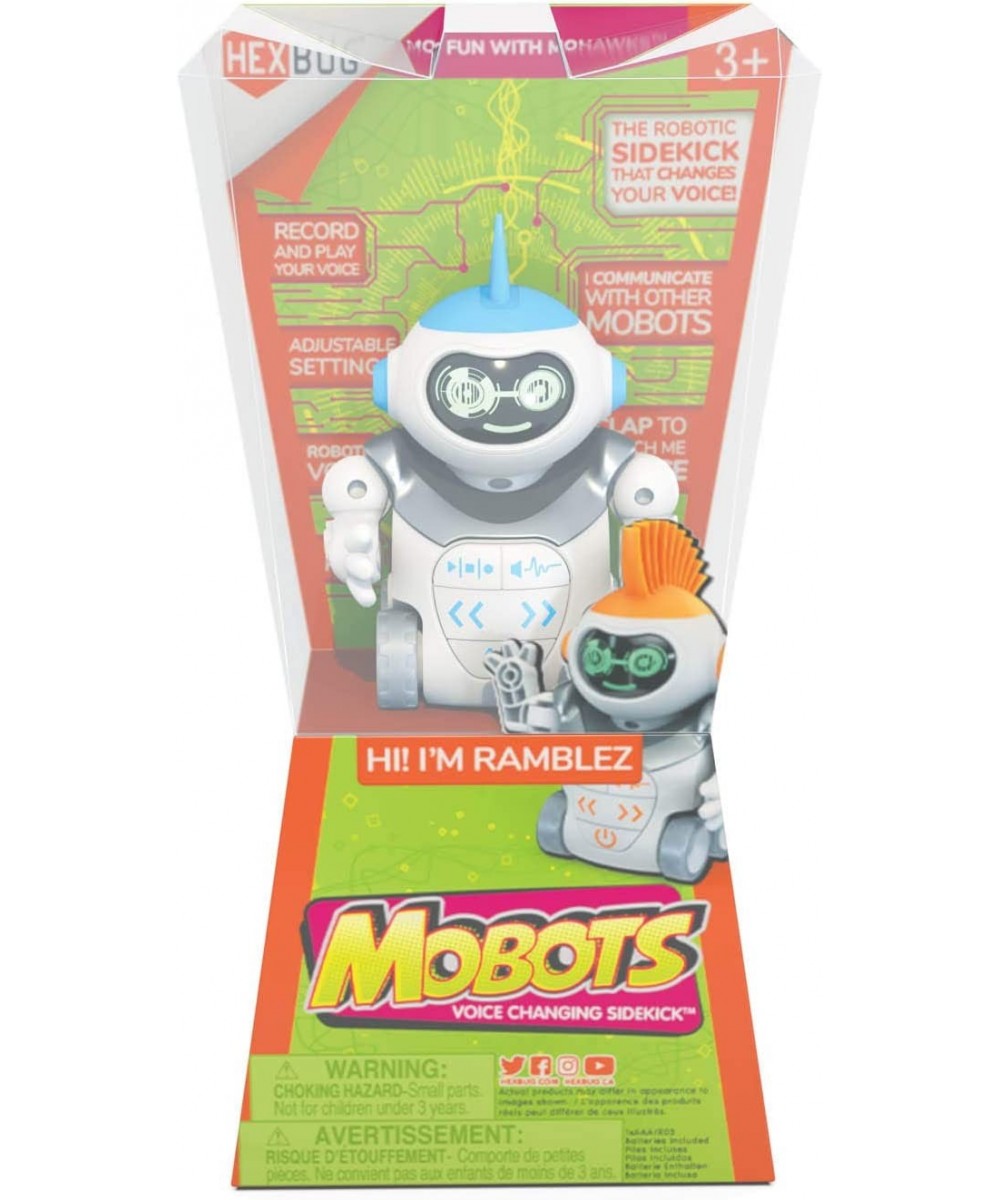 MoBots Ramblez - Recording and Talking Robot Kit with Lights Sound and Flexible Body - Smart Interactive Educational Toys for...