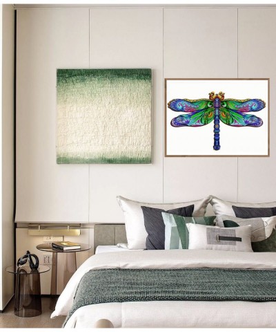 Wooden Jigsaw Puzzles-Wooden Puzzle Adult Unique Shape Advanced Big Dragonfly Wooden Jigsaw Puzzle for Adult Best Gift for Ad...